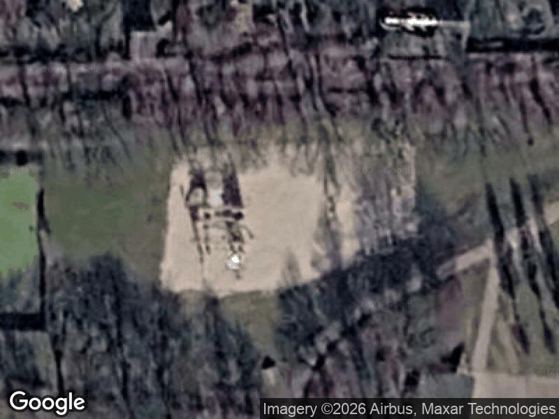 Satellitfoto af Legepladsen v. Sønderskovvej