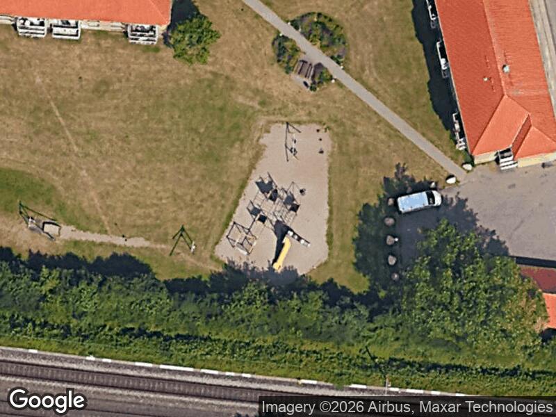 Satellitfoto af Legepladsen v. Maglelund
