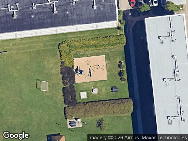 Satellitfoto af Legepladsen v. Bogfinkevej
