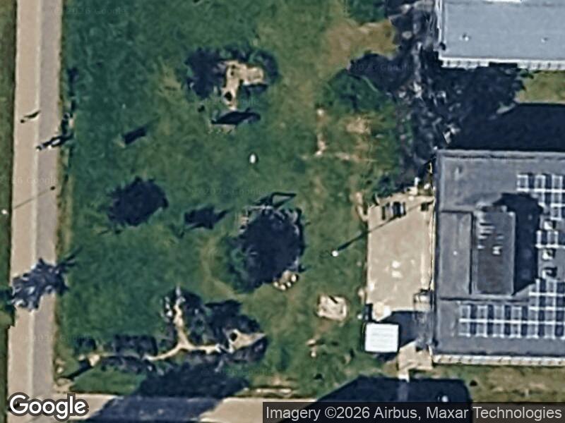 Satellitfoto af Legepladsen v. Universitetsvej