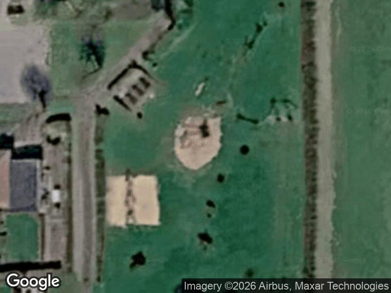Satellitfoto af Fjordparkens legeplads