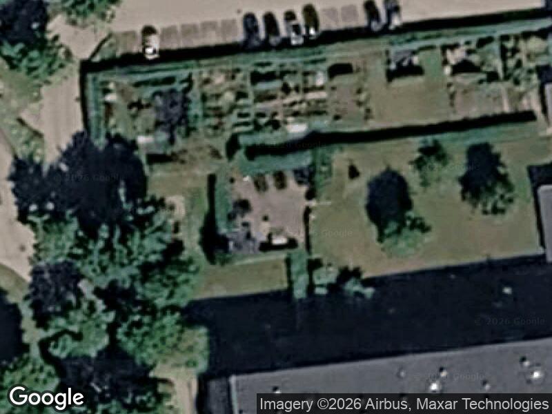 Satellitfoto af Legepladsen v. Svendborgvej