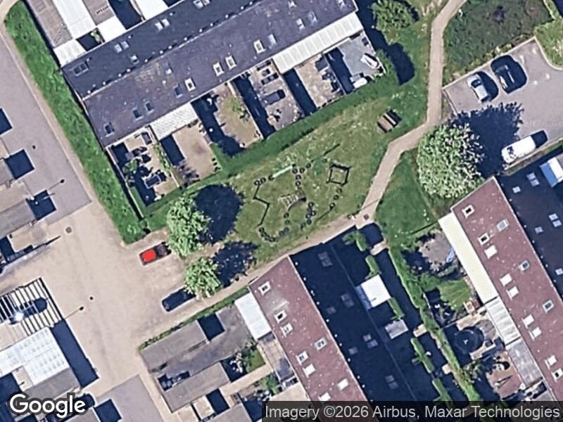 Satellitfoto af Legepladsen v. Egernbo