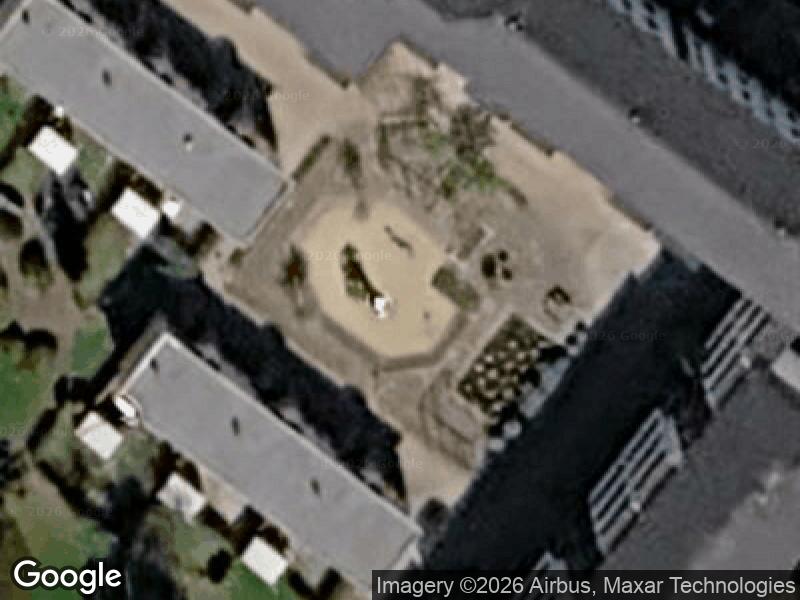 Satellitfoto af Legepladsen v. Arendalsvej