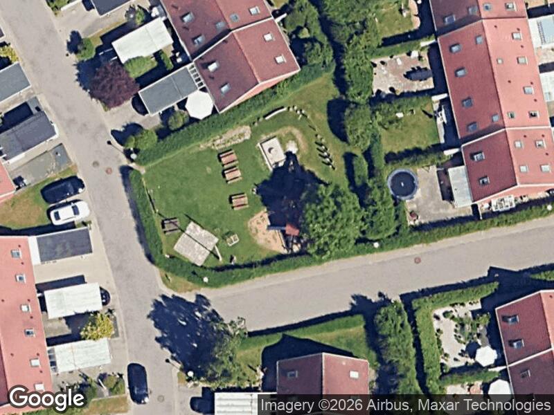 Satellitfoto af Legepladsen v. Holme Parkvej