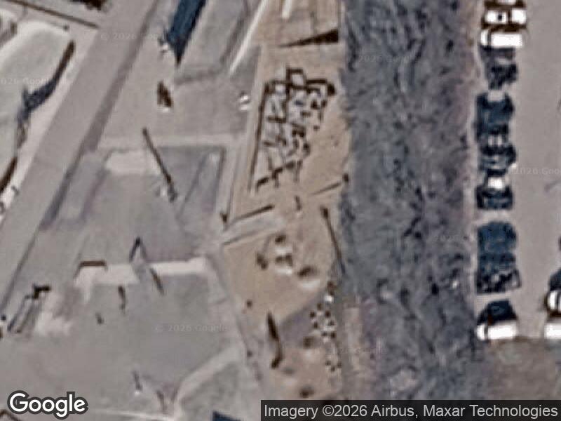 Satellitfoto af Legepladsen v. Borgm.P.Christensens Vej