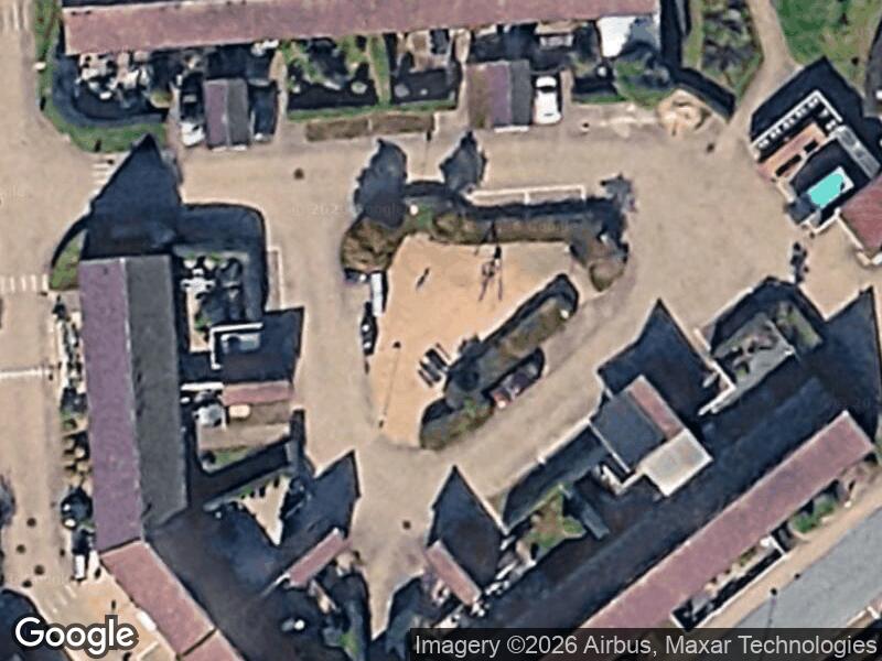 Satellitfoto af Legepladsen v. Nørrelunden
