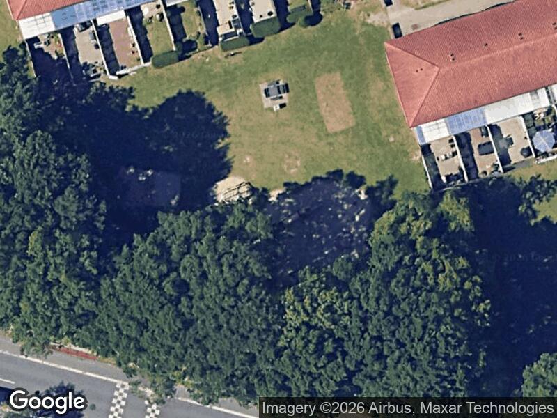 Satellitfoto af Legepladsen v. Lathyrusvej