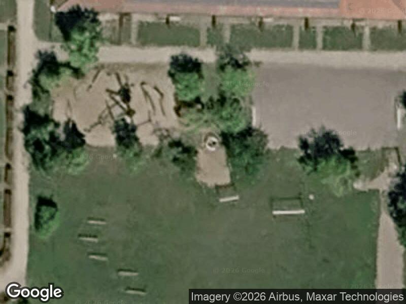 Satellitfoto af Legepladsen ved Rolloskolen