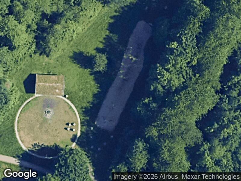 Satellitfoto af Legepladsen i Skjoldhøjkilen (vest)