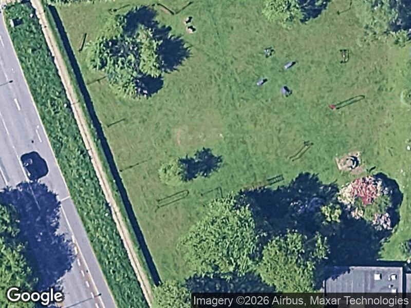Satellitfoto af Legepladsen v. Hundens Kvarter