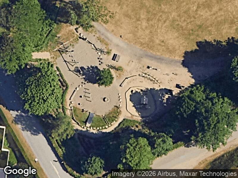 Satellitfoto af Legeplads i Mølleparken