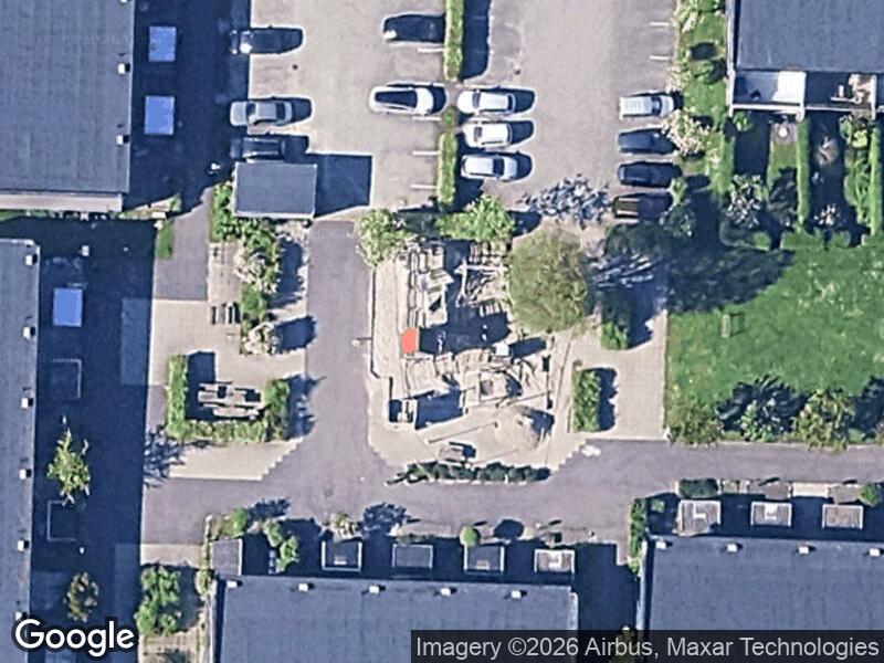 Satellitfoto af Legepladsen v. Cedervangen