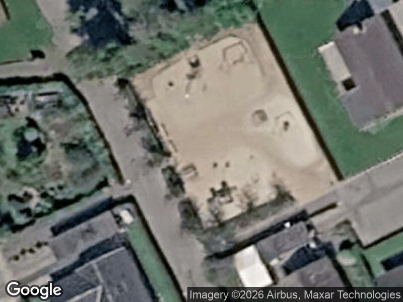 Satellitfoto af Legepladsen v. Bjørnøvænget