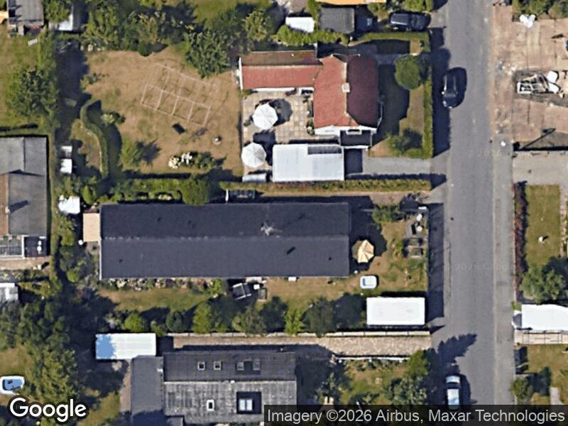Satellitfoto af Vesterled legeplads