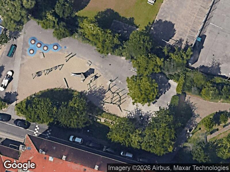 Satellitfoto af Legepladsen i Sætersdalparken