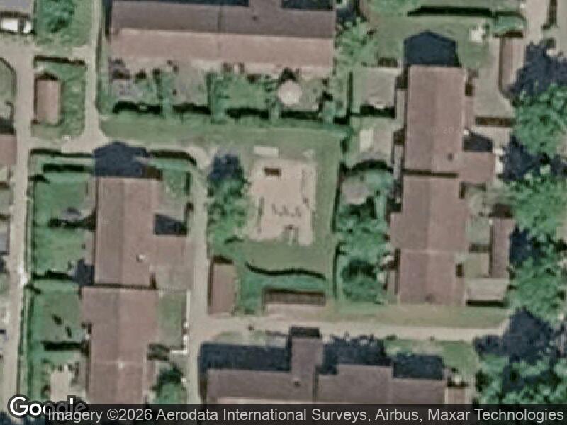 Satellitfoto af Legepladsen v. Istedvej