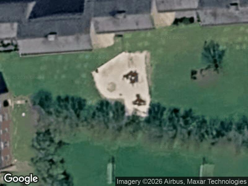 Satellitfoto af Legepladsen v. Skovgården
