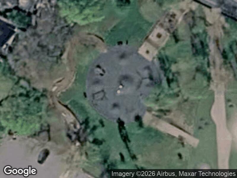 Satellitfoto af Aktivitetsskoven ved Stadion