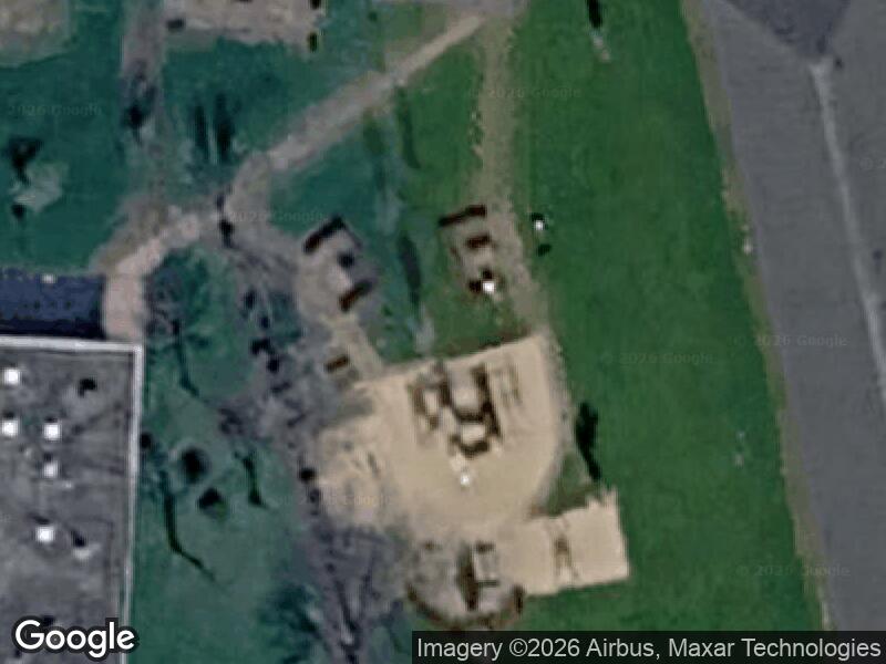 Satellitfoto af Skolegades legeplads