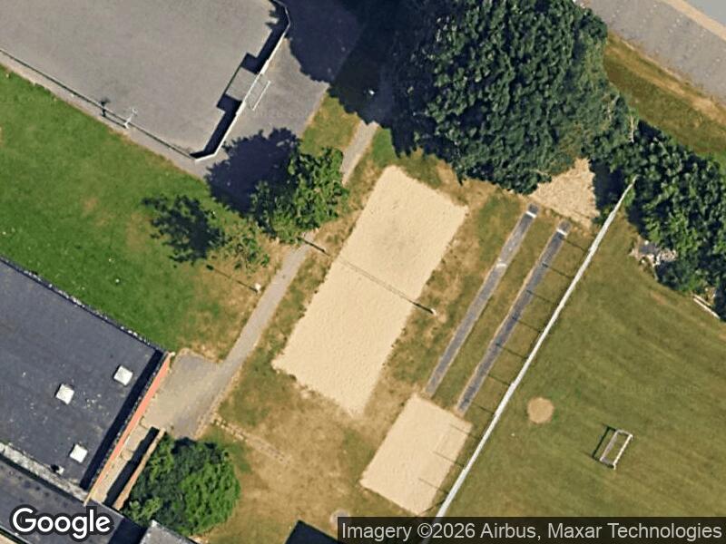 Satellitfoto af Legepladsen v. Thulevej