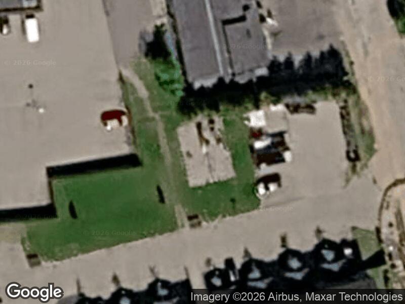 Satellitfoto af Legepladsen v. Milholtgårdvænget
