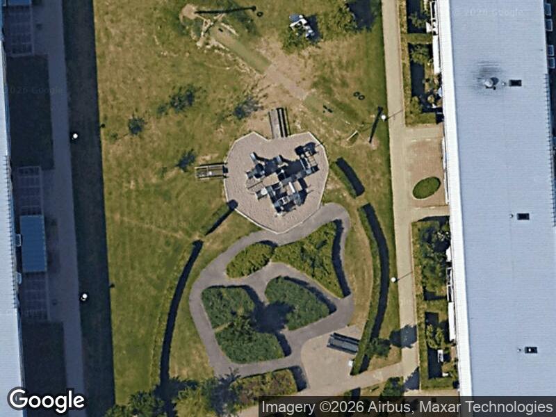 Satellitfoto af Legepladsen v. Brøndby Nord Vej
