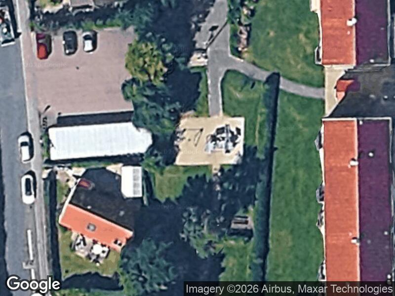 Satellitfoto af Legepladsen v. Granbakken