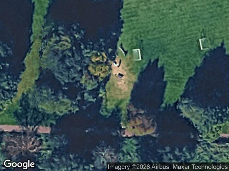 Satellitfoto af Legepladsen v. Rønnebærvej