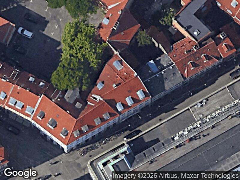 Satellitfoto af Legepladsen v. Sværtegade