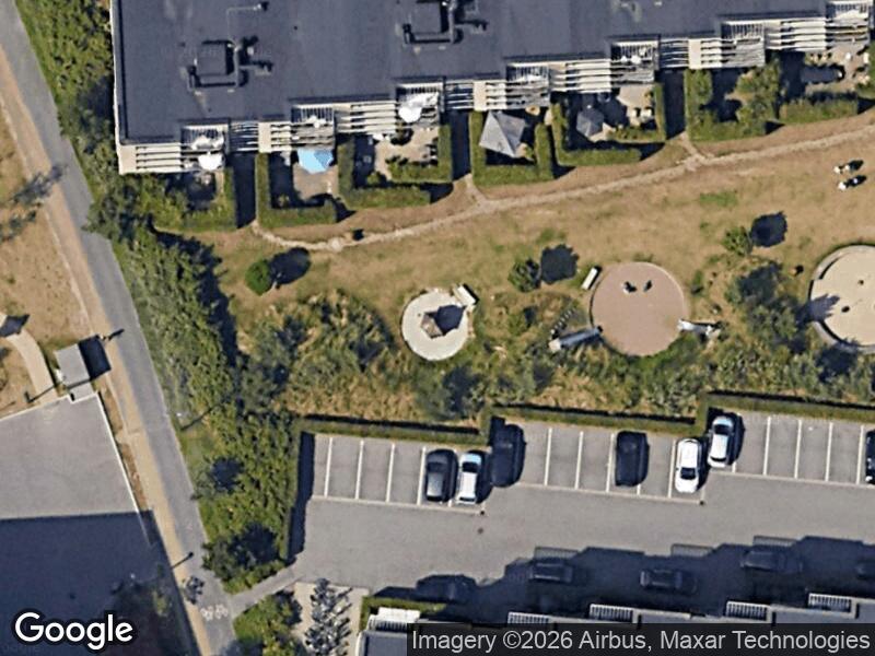 Satellitfoto af Legepladsen v. Øresund Parkvej