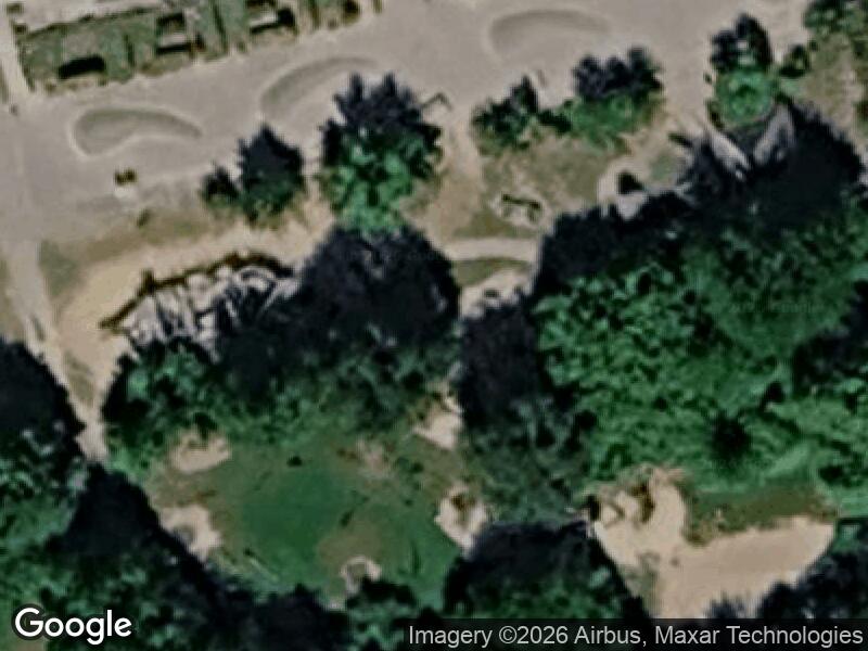 Satellitfoto af Skovbyskolens legeplads