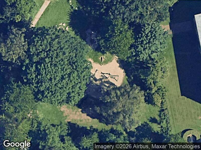 Satellitfoto af Legepladsen i Præstevangen