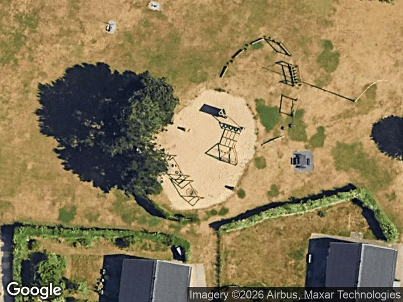 Satellitfoto af Legepladsen v. Præstemarken