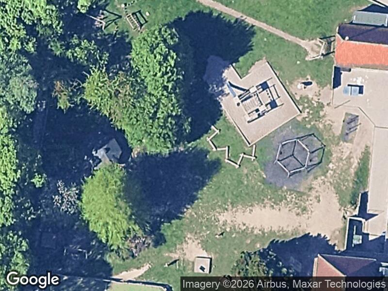 Satellitfoto af Legepladsen v. Sortemosevej