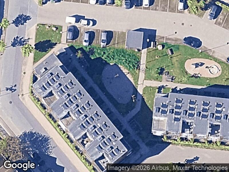 Satellitfoto af Legepladsen v. Klakkehøj