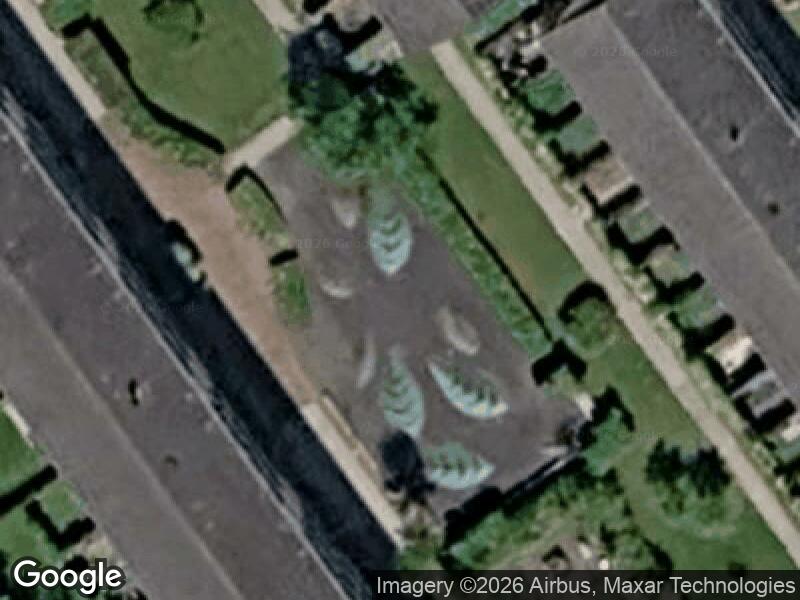 Satellitfoto af Legepladsen v. Østervang