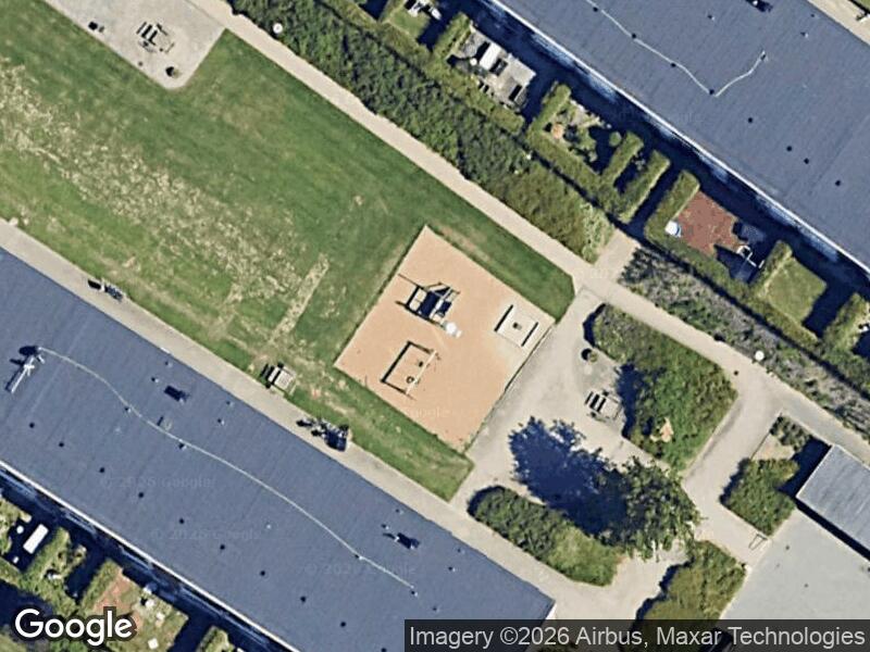 Satellitfoto af Legepladsen v. Kjærslund