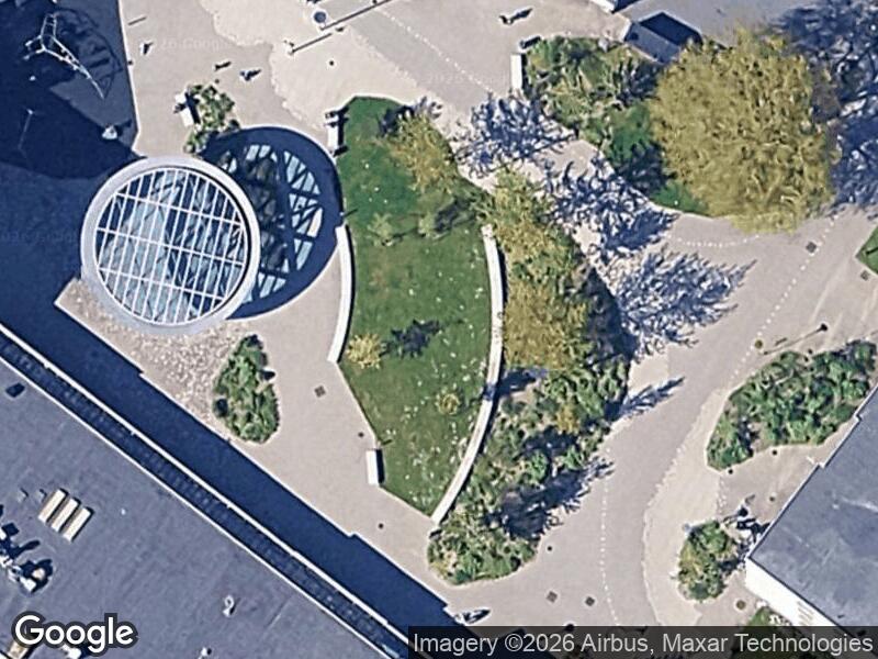 Satellitfoto af Legepladsen v. Jægerbuen