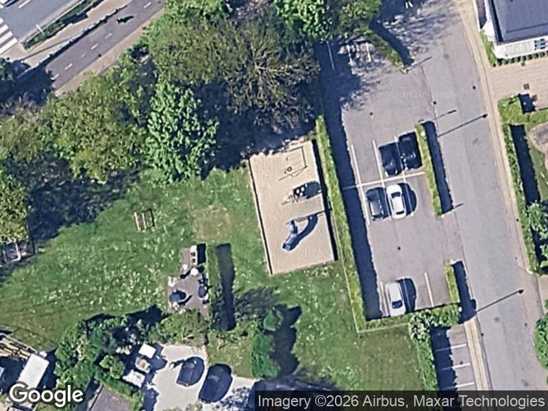 Satellitfoto af Legepladsen v. Kirstinelundsvej