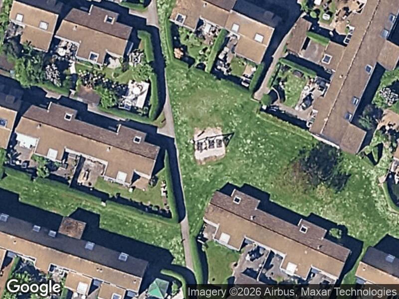 Satellitfoto af Legepladsen v. Højsletten