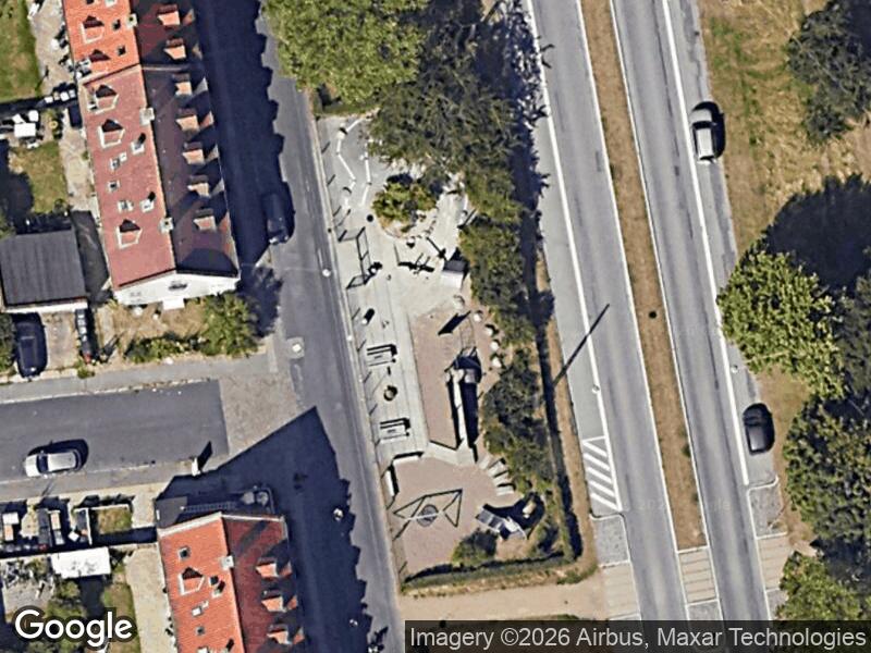 Satellitfoto af Legepladsen på Lersø Parkallé