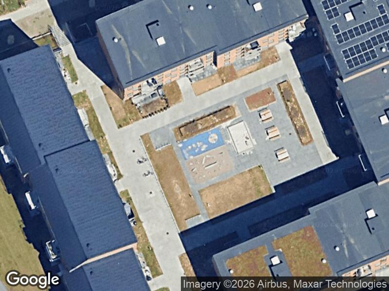 Satellitfoto af Legepladsen v. Arresøvej