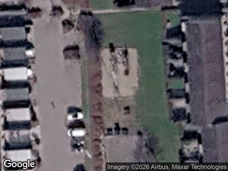 Satellitfoto af Legepladsen v. Dannevang
