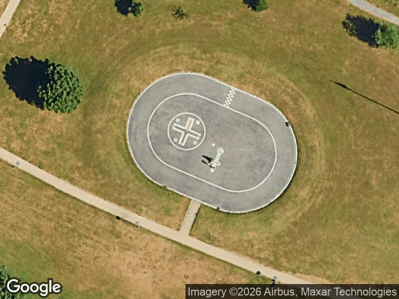 Satellitfoto af Legepladsen v. Magisterparken