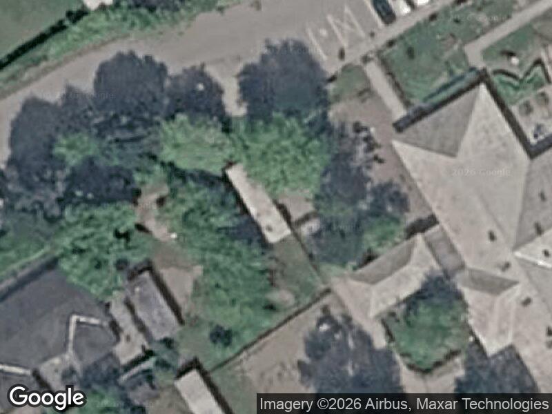 Satellitfoto af Legepladsen ved Lærkehuset