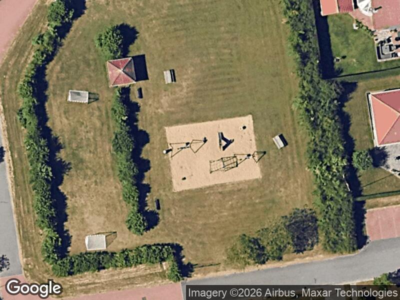Satellitfoto af Legepladsen v. Mariehønevænget