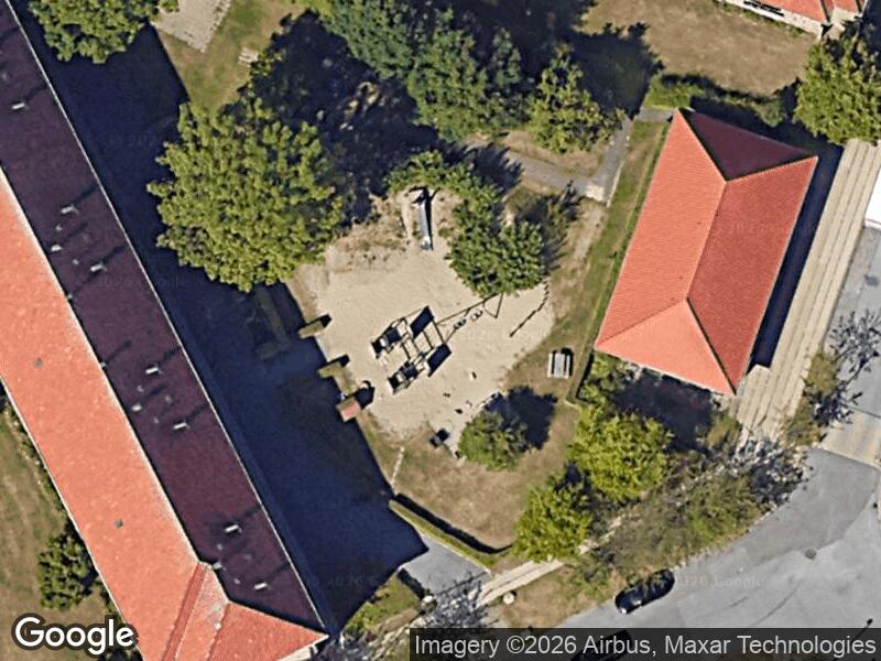 Satellitfoto af Legepladsen v. Keldsøvej