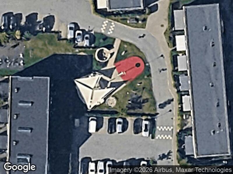 Satellitfoto af Legepladsen v. Lysalleen