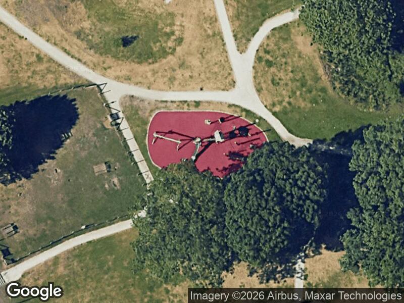 Satellitfoto af Legepladsen v. Korsløkkevej